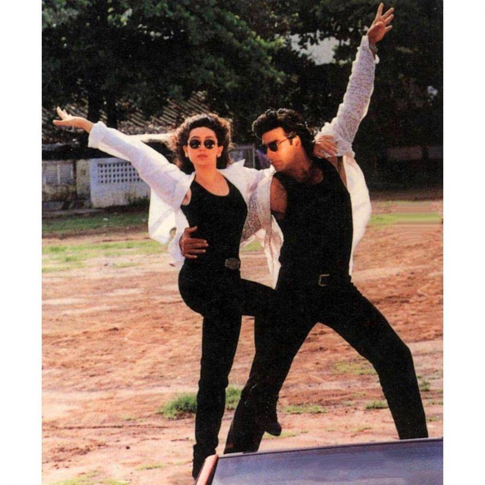 Karisma Kapoor dan Akshay Kumar (instagram.com/therealkarismakapoor)