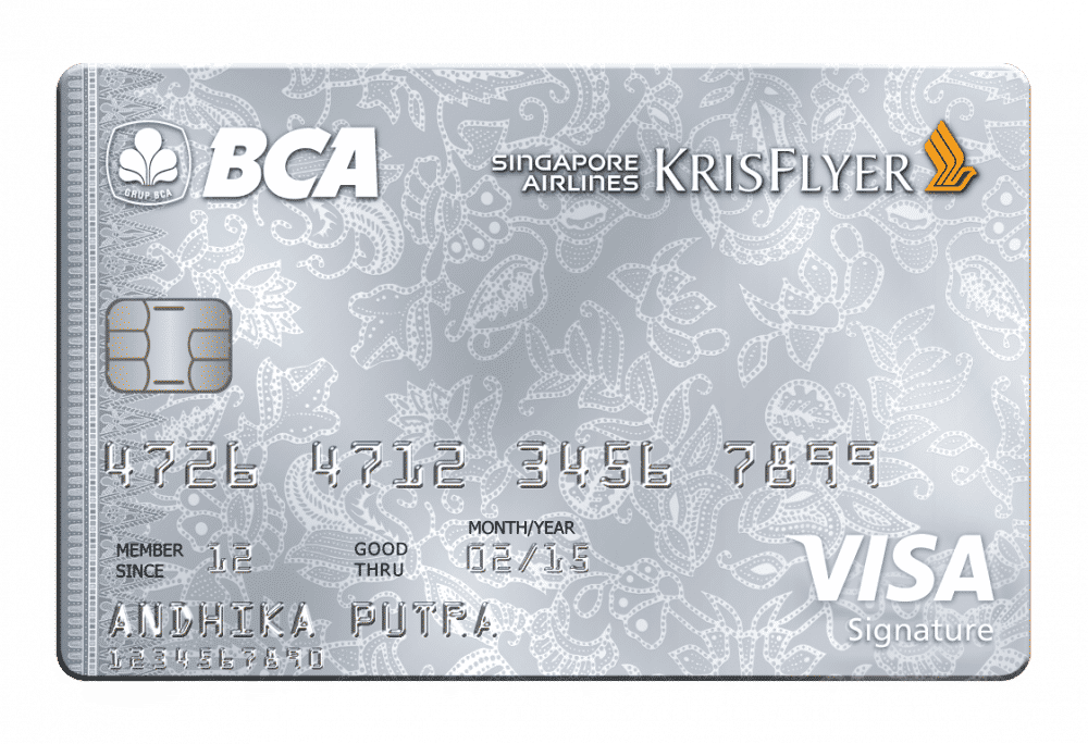 BCA Singapore Airlines KrisFlyer Visa Signature - (bca.co.id)