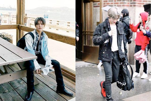 13 Padu Padan Berbagai Model Jacket Jeans ala Member NCT, Trendi Abis!
