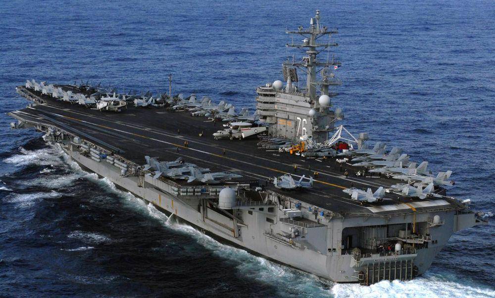 ilustrasi USS Ronald Reagan (seaforces.org)