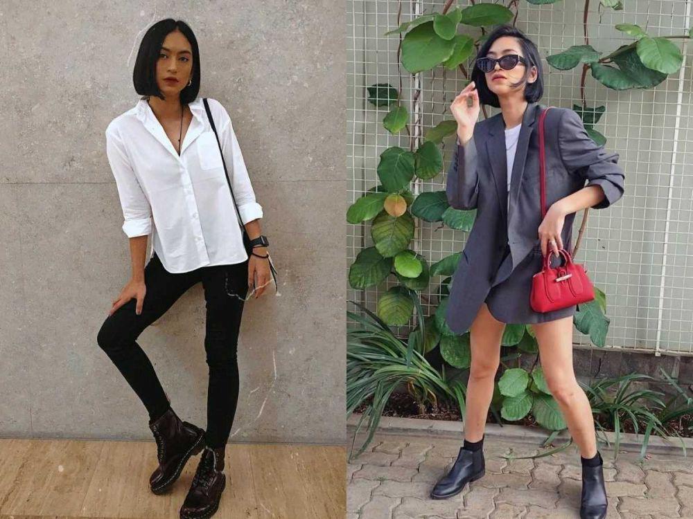 Fashionable! 9 Ide Outfit Bernuansa Boyish ala Taskya Namiya