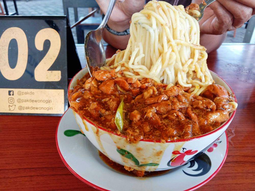 Mi ayam Pakde Wonogiri. (IDN Times/Dyar Ayu)