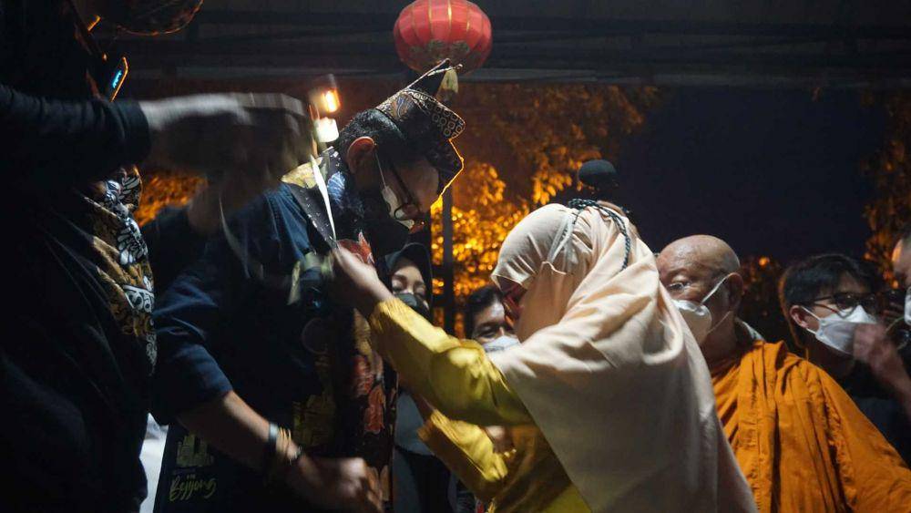 Sandiaga Saat melakukan kunjungan di Trowulan.IDN Times/Fad