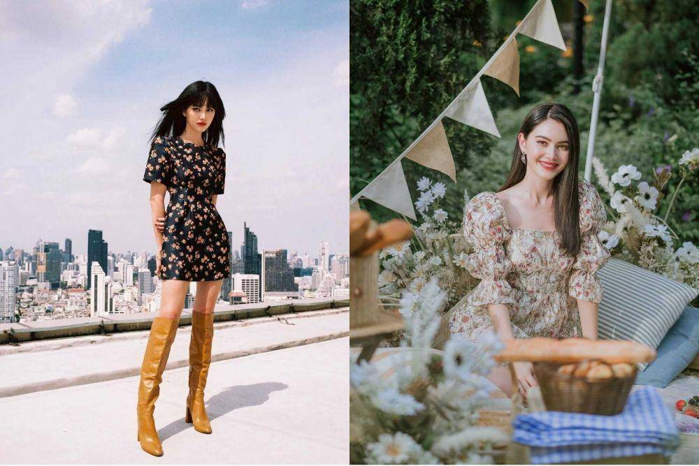 Outfit floral Mai Davika (instagram.com/davikah)