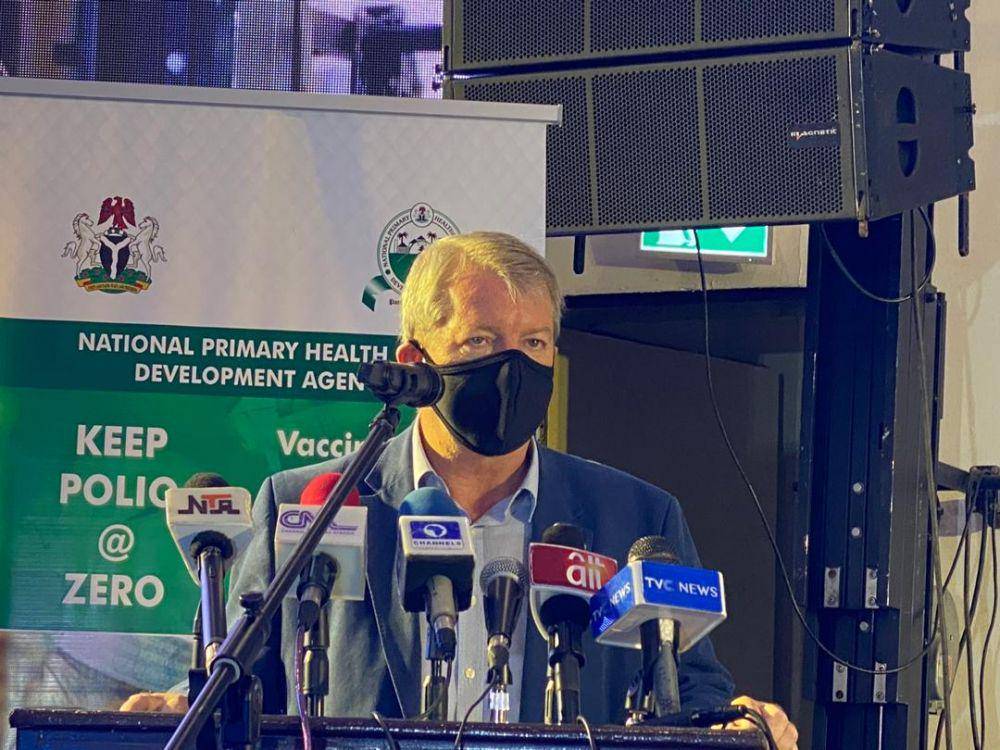 Peter Hawkins, perwakilan UNICEF di Nigeria. (Twitter.com/UNICEF Nigeria)