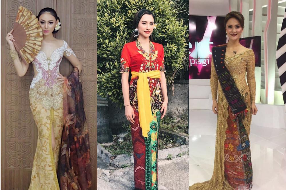 9 Inspirasi Kebaya ala Model Majalah Aneka Yess!, Anggun dan Memukau!