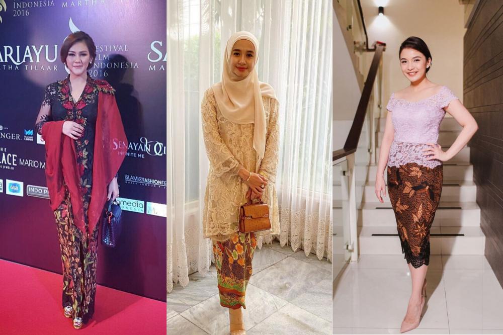 9 Inspirasi Kebaya ala Model Majalah Kawanku, Sederhana hingga Mewah