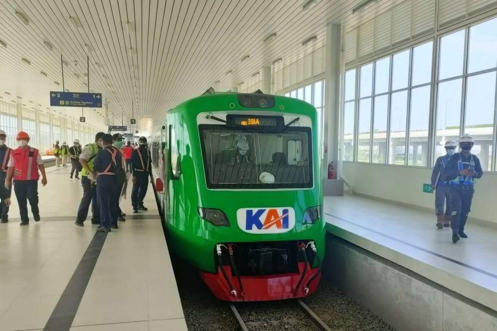 KA Bandara Internasional Yogyakarta (YIA). (dok. Kemenhub)