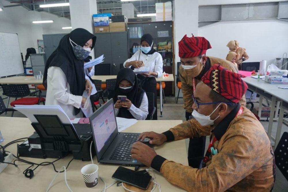 Pelaksanaan CASN hari kedua, masih didapati sejumlah peserta yang lupa membawa dokumen. (IDN Times/Istimewa).