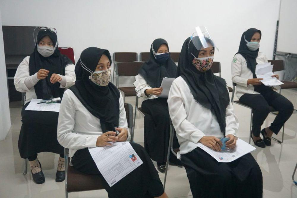 Para peserta SKD CASN Lampung Selatan ibu hamil diberikan layanan khusus. (IDN Times/Istimewa).
