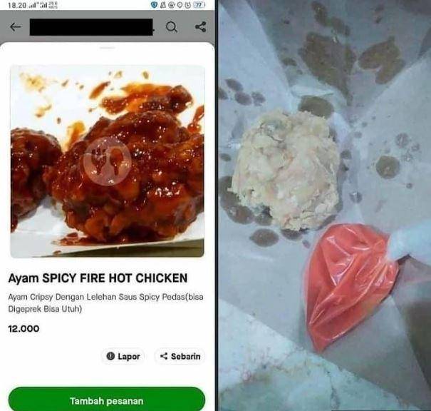 momen apes beli makanan (Instagram.com/ngakakdulu_id)