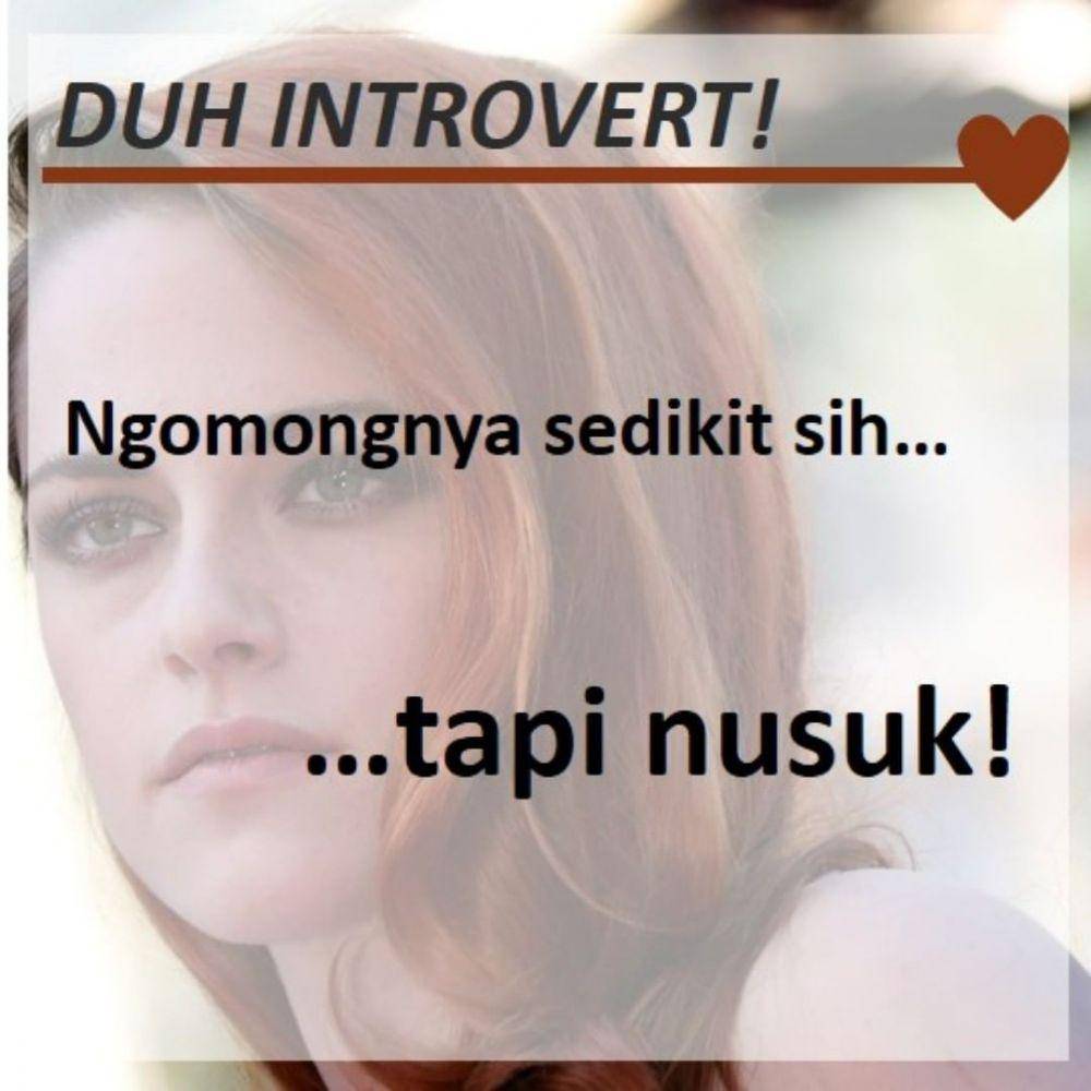 fakta introvert (instagram.com/introvert.hub)