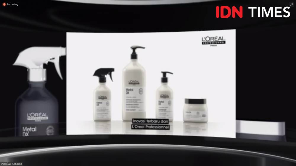 Metal DX Virtual Launch Event. 18 September 2021. (IDN Times/M. Tarmizi Murdianto)