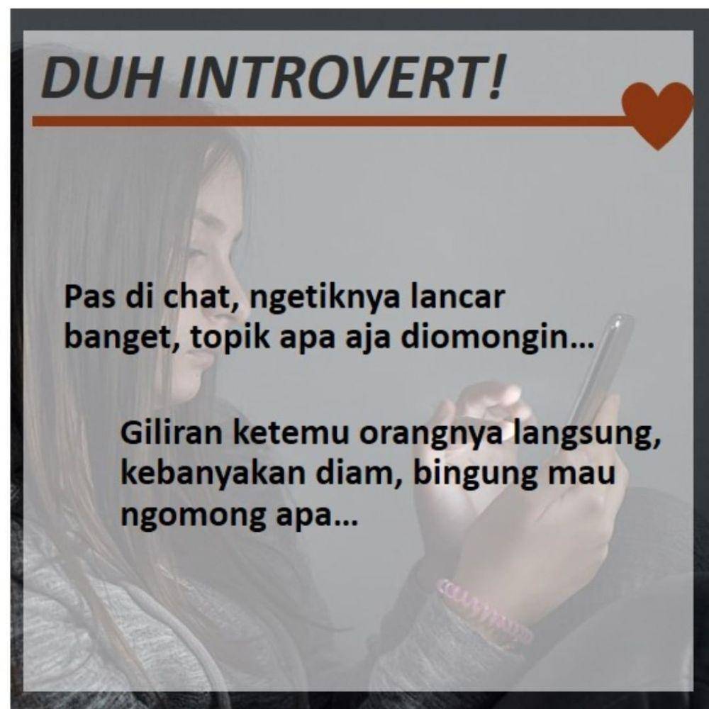 fakta introvert (instagram.com/introvert.hub)