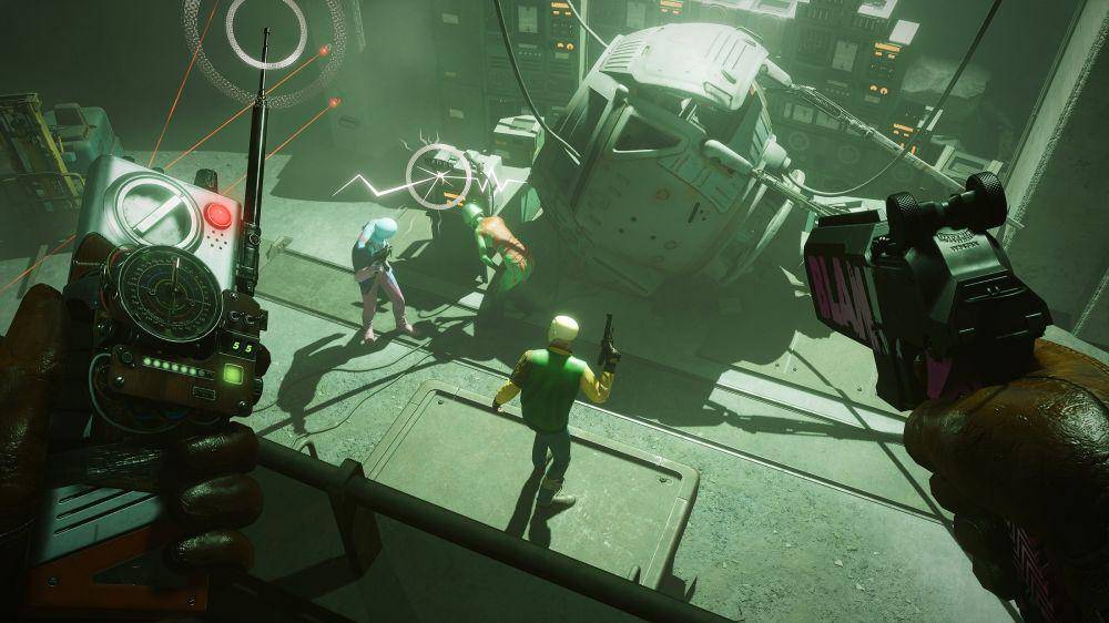 Menggunakan dua tangan secara bersamaan akan membagi konsentrasimu. (dok. Bethesda Softworks/Deathloop)