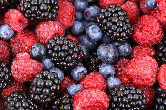 ilustrasi buah beri (pixabay.com/PublicDomainPictures)