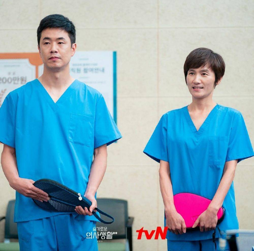 Joo Sae Hyuk dan Hyun Jung Hwa (Dok. TvN via instagram.com/tvn_drama)