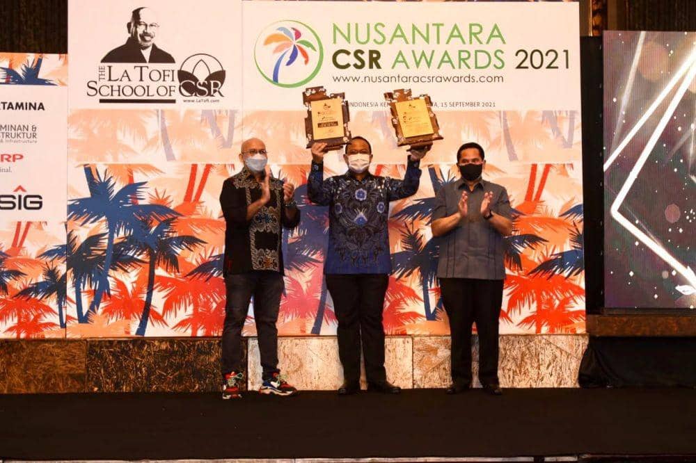 Pertamina Borong 2 Penghargaan Ini di Nusantara CSR Award