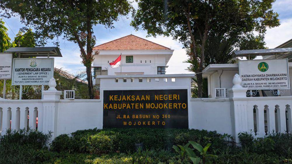 Kantor kejaksaan negeri kabupaten Mojokerto.IDN Times/Fad