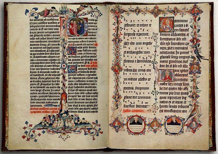 kitab Sherborne Missal (wikimedia.org)