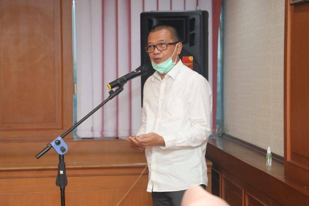 Direktur Jenderal Pembinaan Penempatan Tenaga Kerja dan Perluasan Kesempatan Kerja (Binapenta dan PKK) Kemnaker Suhartono. (Dok. Kemnaker)