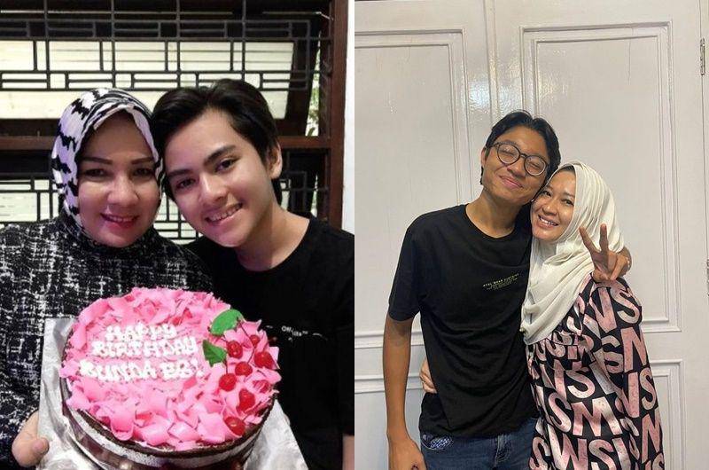 Rey Bong dan Kiesha Alvaro bersama ibu mereka (instagram.com/rey_bong26 | instagram.com/kiesha.alvaro)
