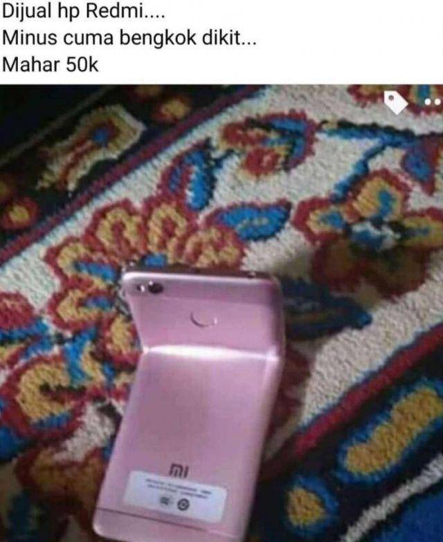 jual barang gak layak pakai (instagram.com/recehtapiviral)