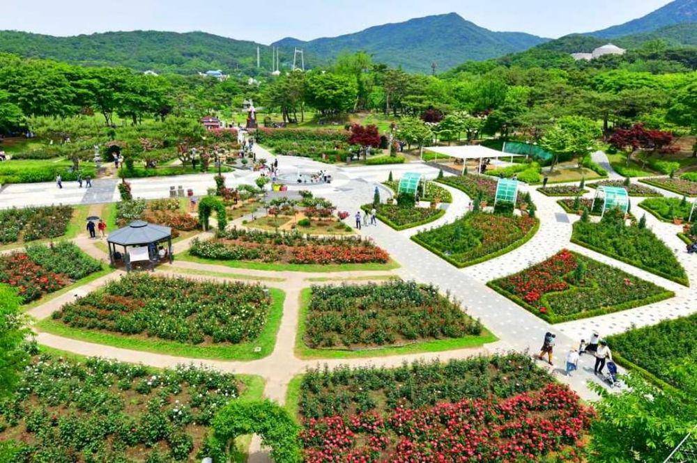 potret salah satu sudut taman di kompleks Seoul Grand Park (instagram.com/seoulgrandpark)