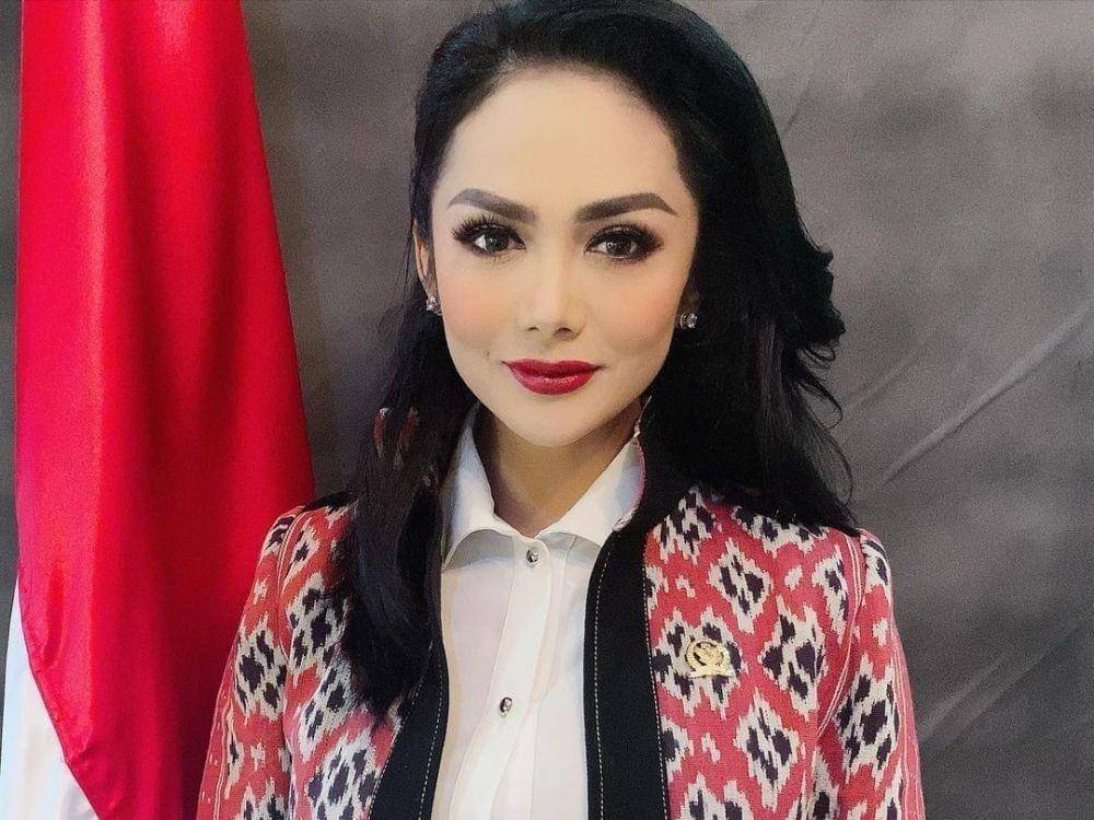 Krisdayanti di gedung DPR (instagram.com/krisdayantilemos)