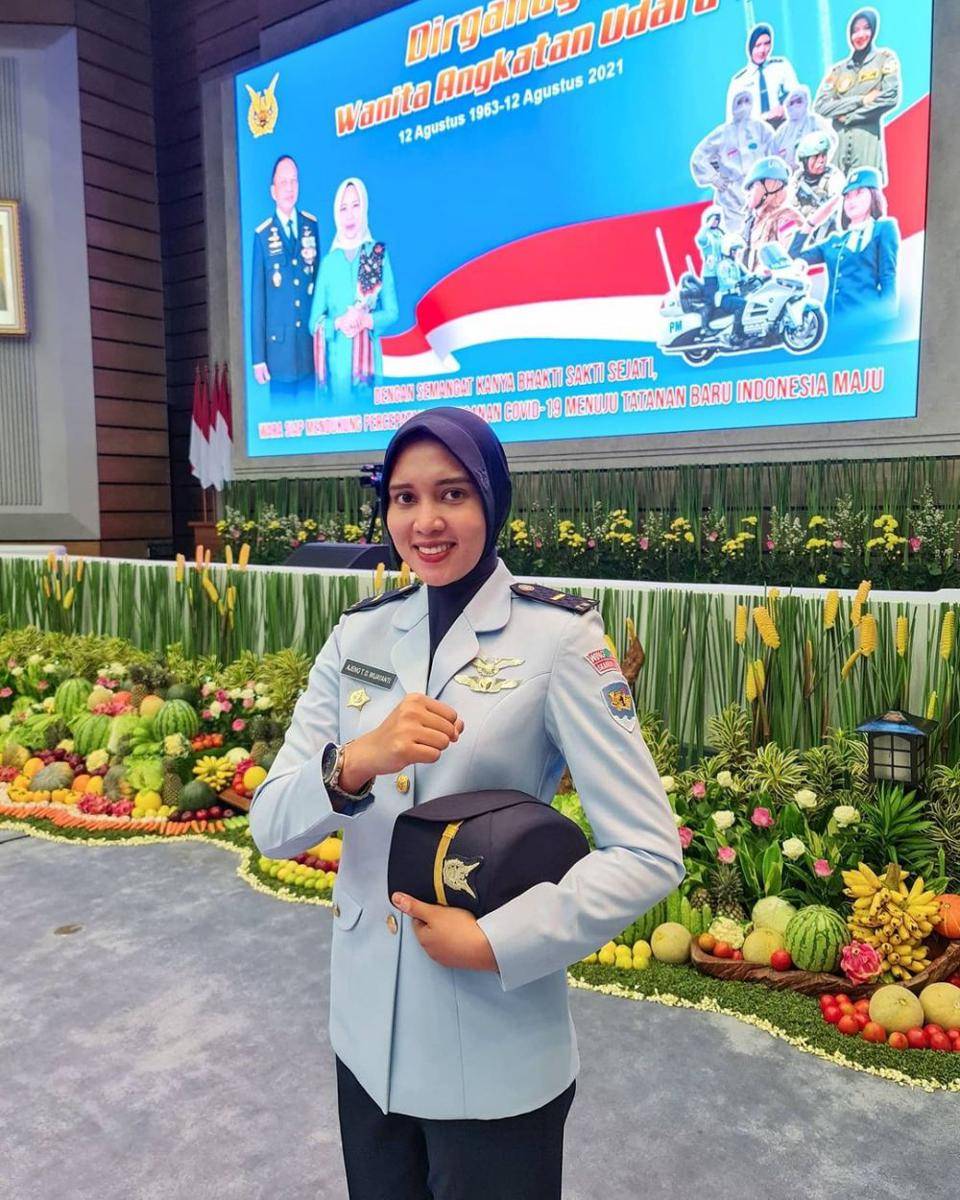 potret Letda Pnb Ajeng Tresna Dwi Wijayanti (instagram.com/ajengtres)