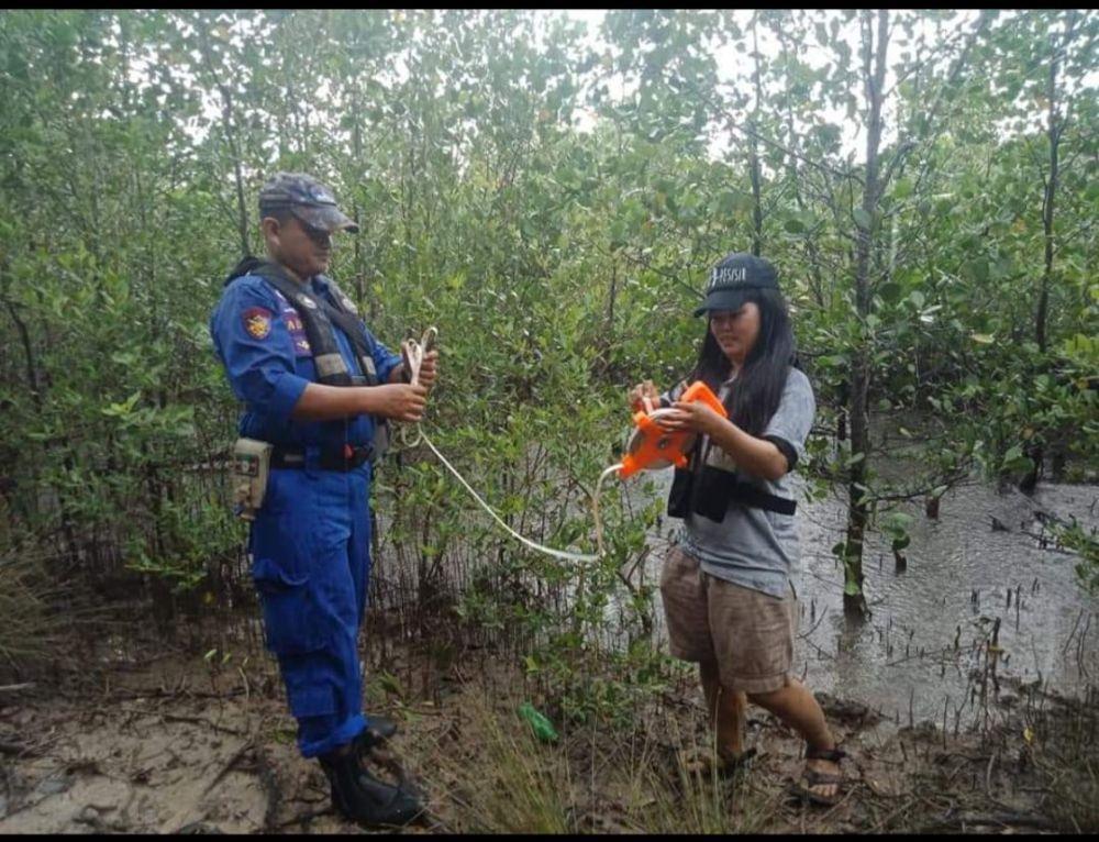 Aktivitas Bripka Taufik Ismail bersama masyarakat Balikpapan Kaltim. Foto istimewa
