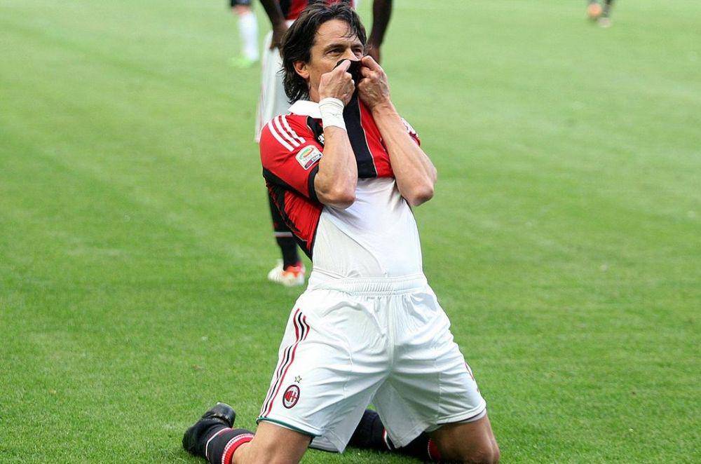 potret Filippo Inzaghi (twitter.com/acmilan)