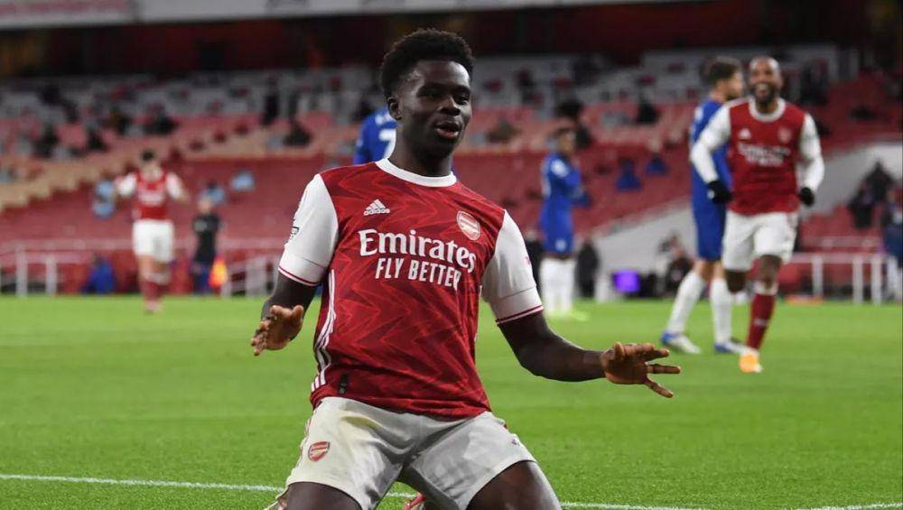 Potret Bukayo Saka, salah satu finalis Golden Boy 2021 (eurosport.co.uk)