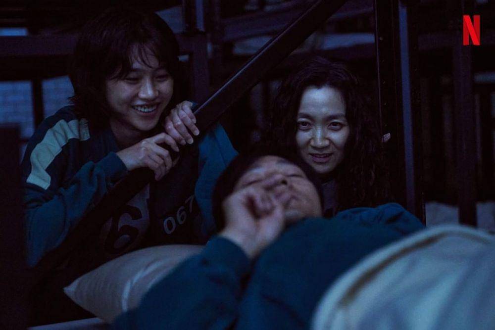 momen di balik layar Squid Game (instagram.com/netflixkr)