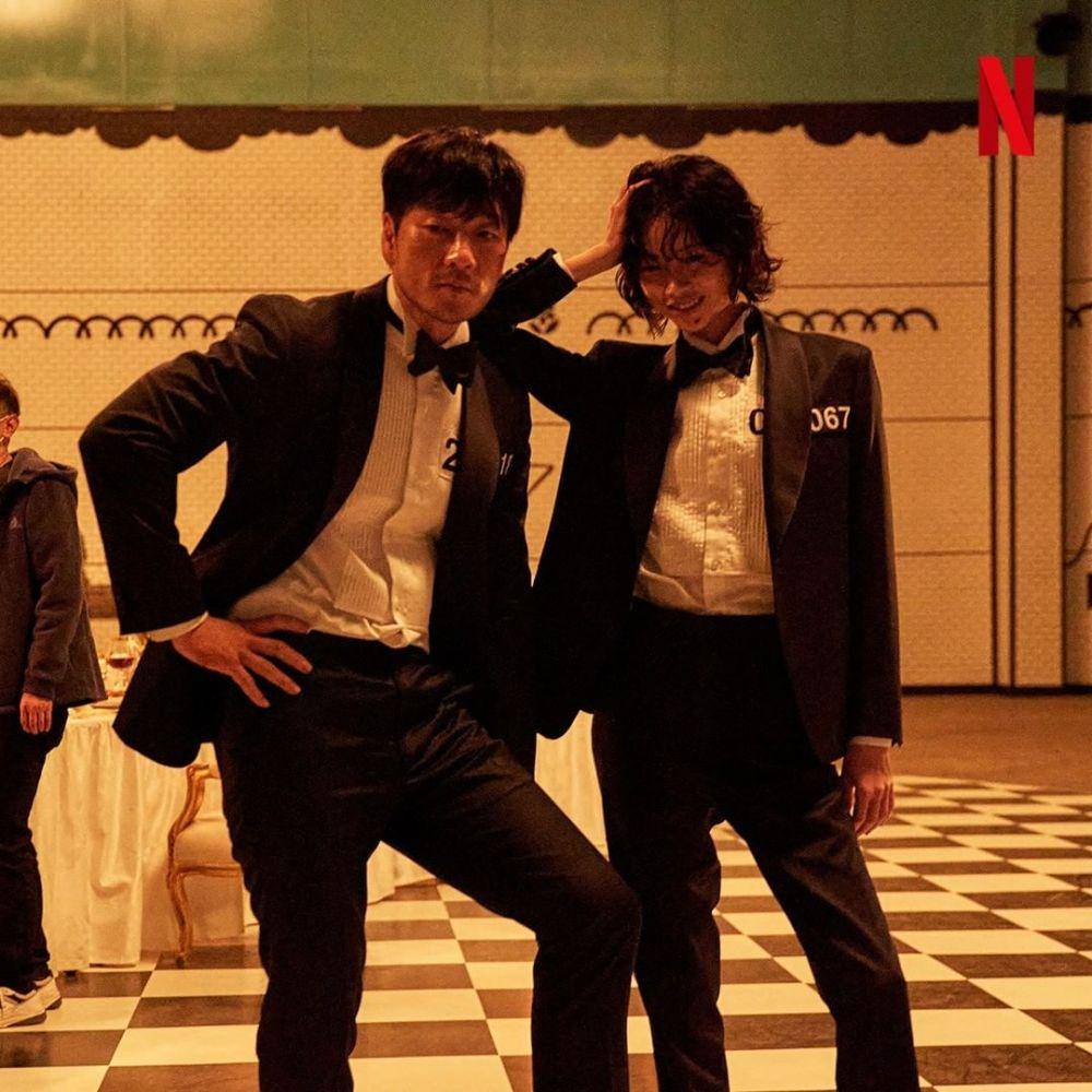 momen di balik layar Squid Game (instagram.com/theswoonnetflix)