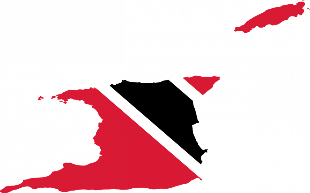 bentuk pulau dan bendera Trinidad dan Tobago (pixabay.com/GDJ)