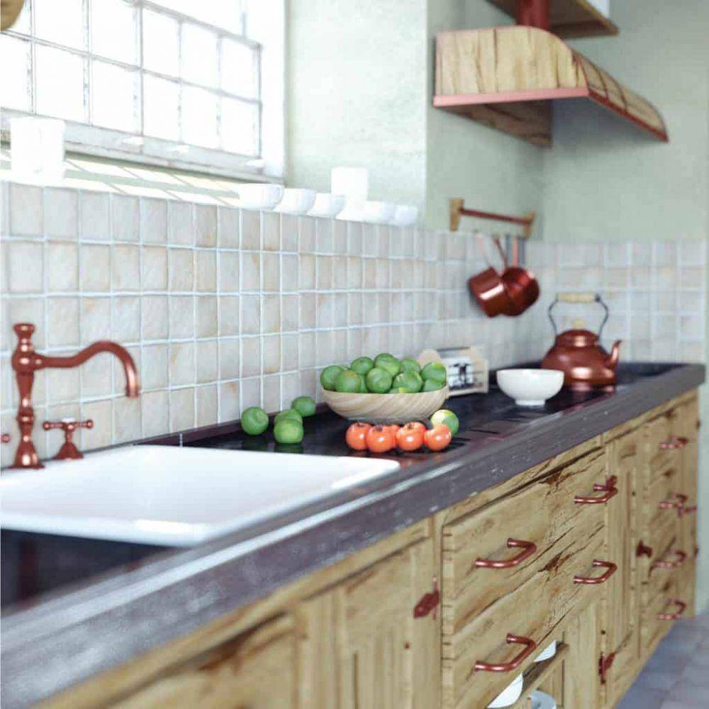 ilustrasi dapur bergaya country (homedecorbliss.com)