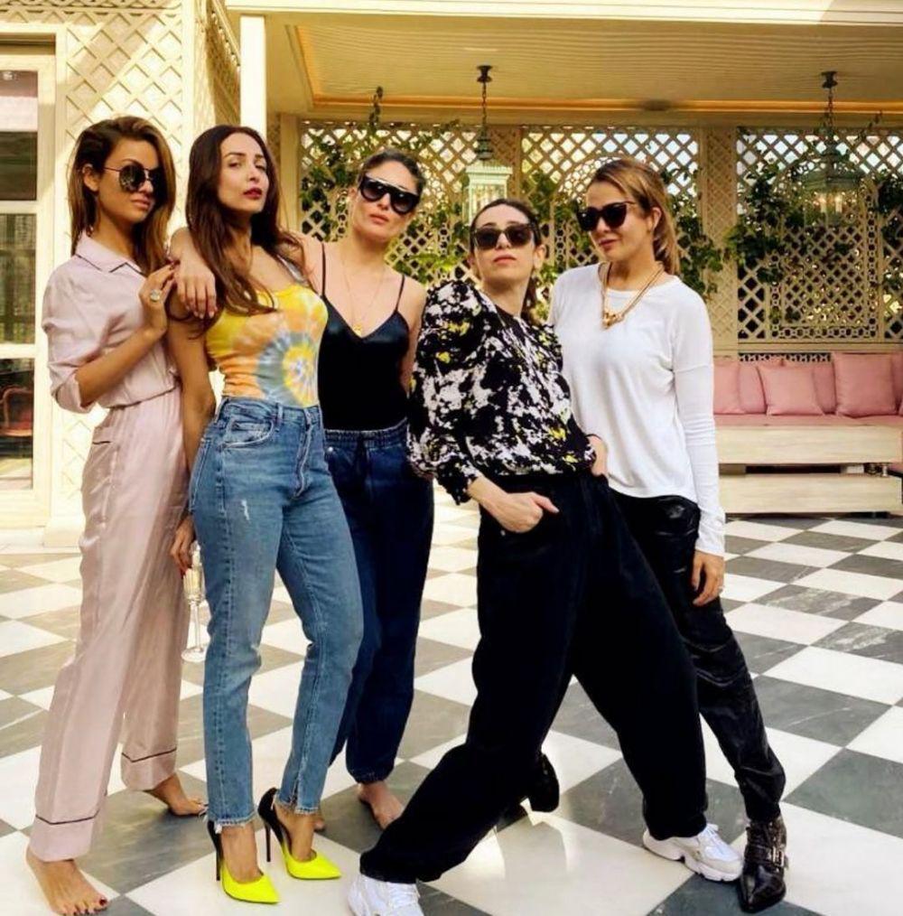 geng sosialita Karisma dan Kareena Kapoor (instagram.com/malaikaaroraofficial)