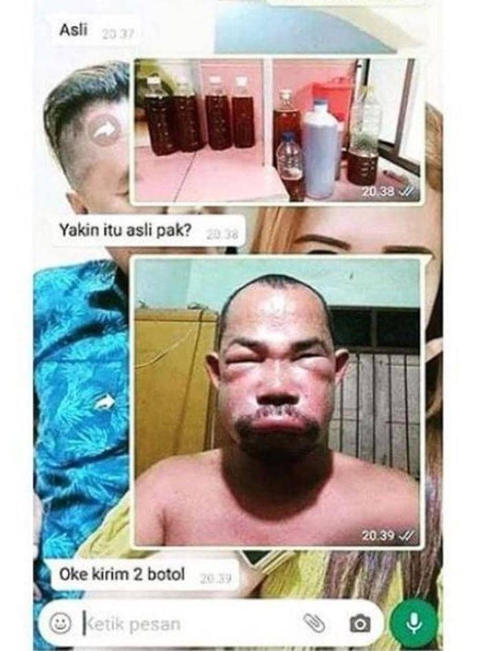 chat dibalas foto (instagram.com/newdramaolshop)