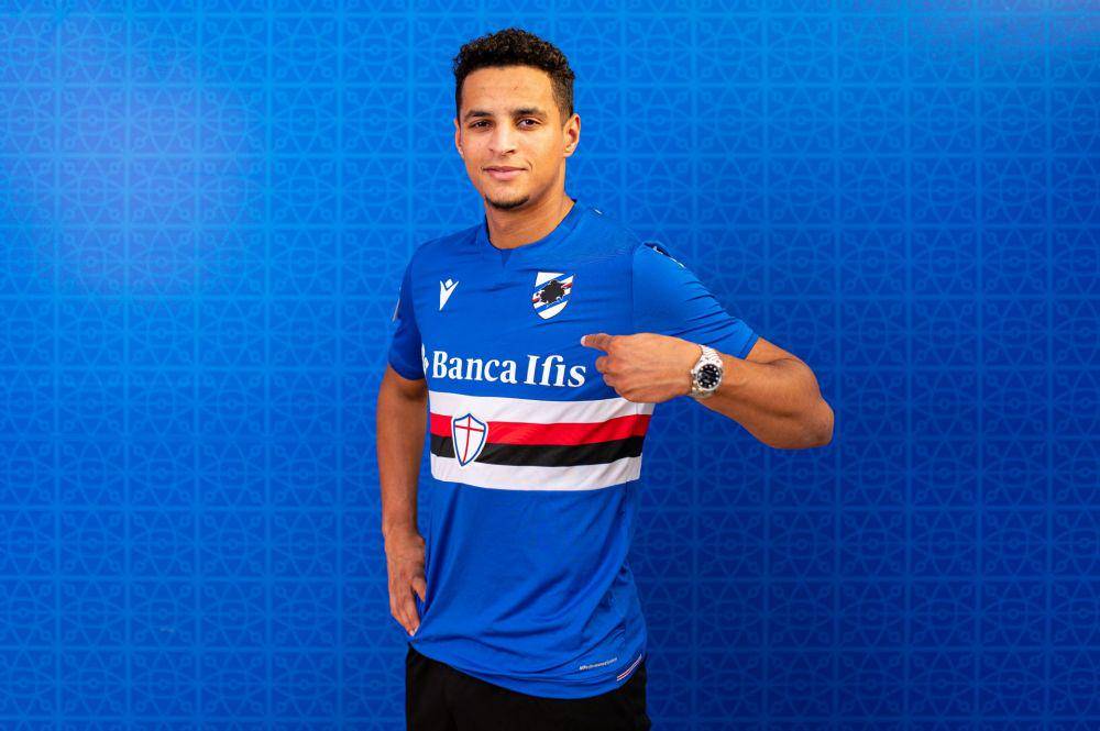 potret Mohamed Ihattaren berseragam Sampdoria (sampdoria.it)