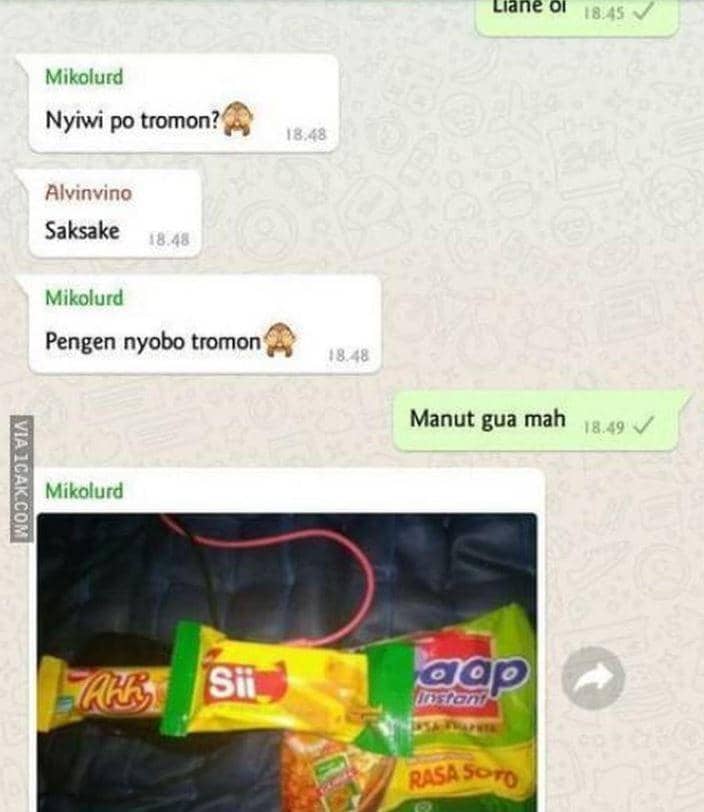 chat dibalas foto (1cak.com)