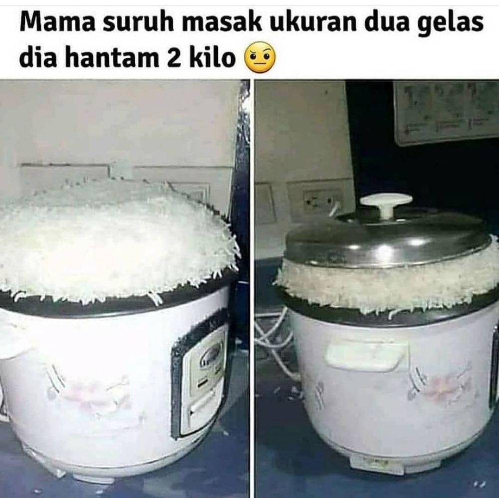 potret makanan porsi mukbang (instagram.com/recehangokil)