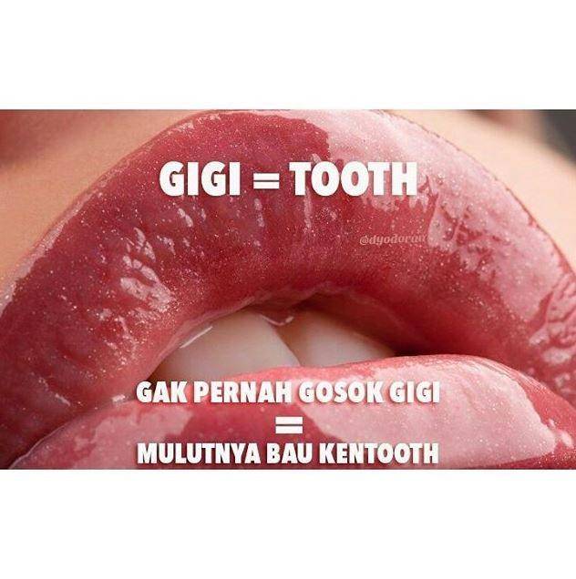 meme pelesetan bahasa Inggris (instagram.com/dyodoran)