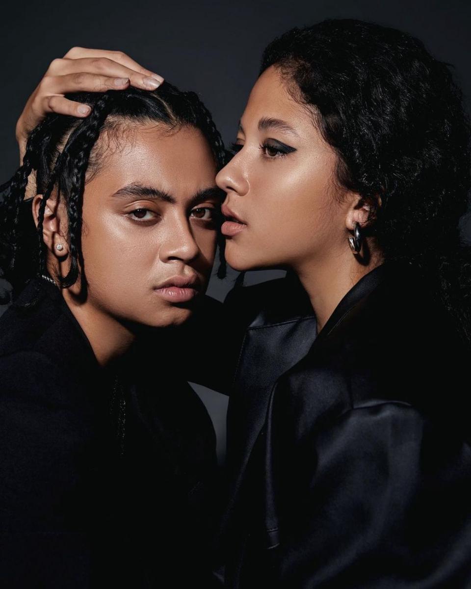 Pemotretan Bastian Steel dan Sitha Marino (Instagram.com/bastiansteel)