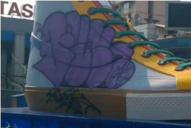 Tugu Sepatu Dicorat-coret, Wagub DKI Siap Fasilitasi Pembuat Grafiti