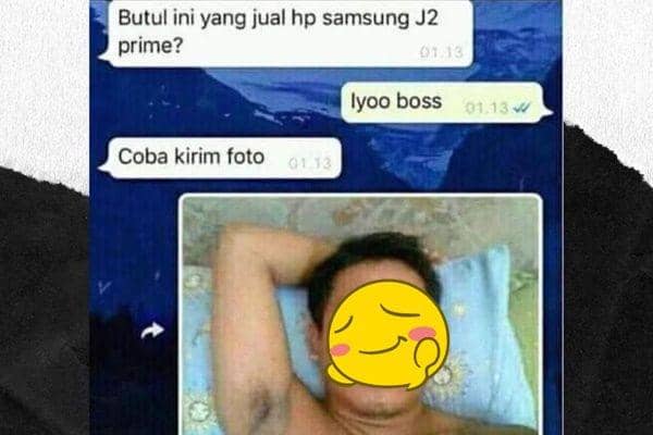 10 Chat Dibalas Pakai Foto Ini Bikin Gak Kuat Nahan Ketawa!