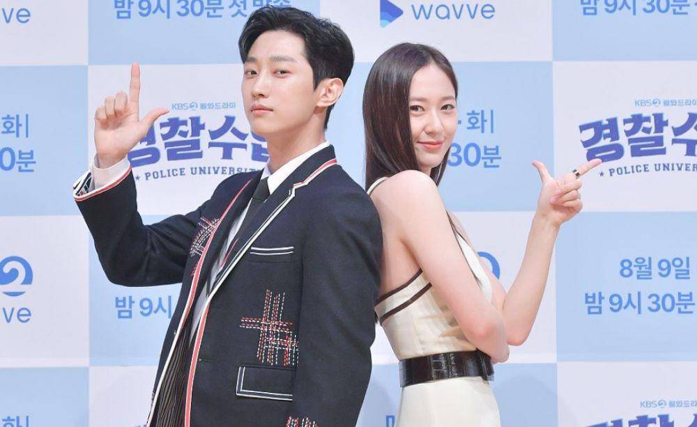 potret karakter Kang Seon Ho dan Oh Kang Hee dalam drama Police University (instagram.com/kbsdrama)