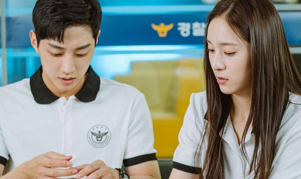 potret karakter Kang Seon Ho dan Oh Kang Hee dalam drama Police University (instagram.com/kbsdrama)