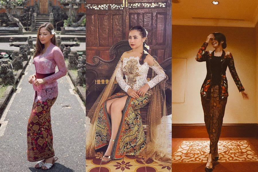 10 Ide Kebaya dan Dress ala Pesinetron GGS, Kondangan Hits!