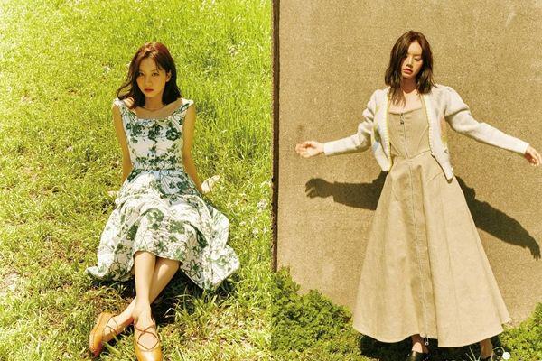 Outfit dress Hyeri Girl's Day (instagram.com/hyeri_0609)